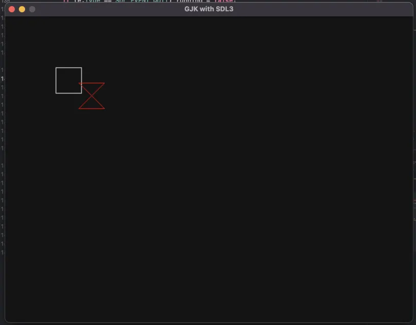 GJK Collision Detection in SDL3