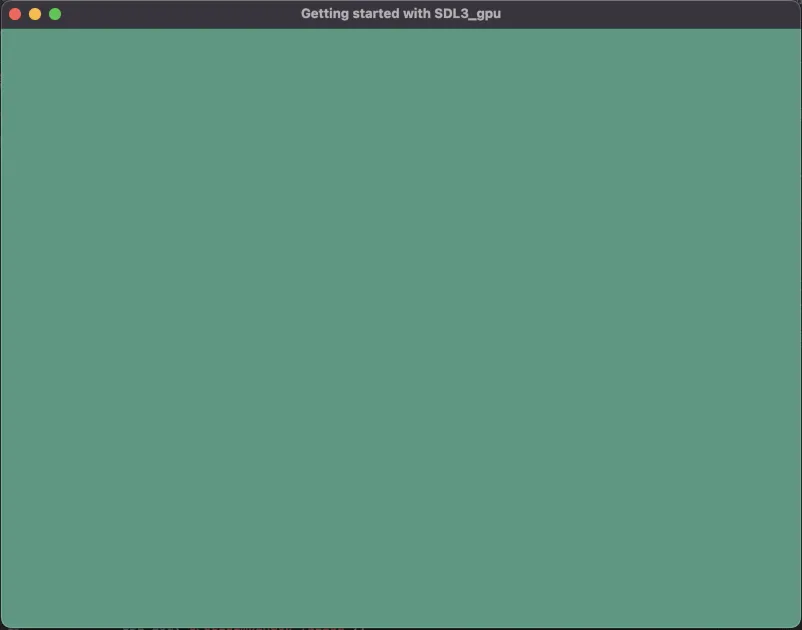 Getting started with SDL3_gpu