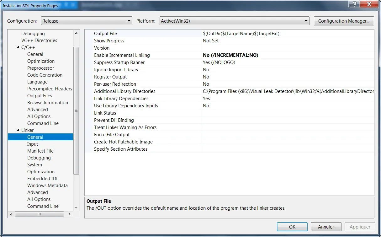 Add SDL2 lib path part1