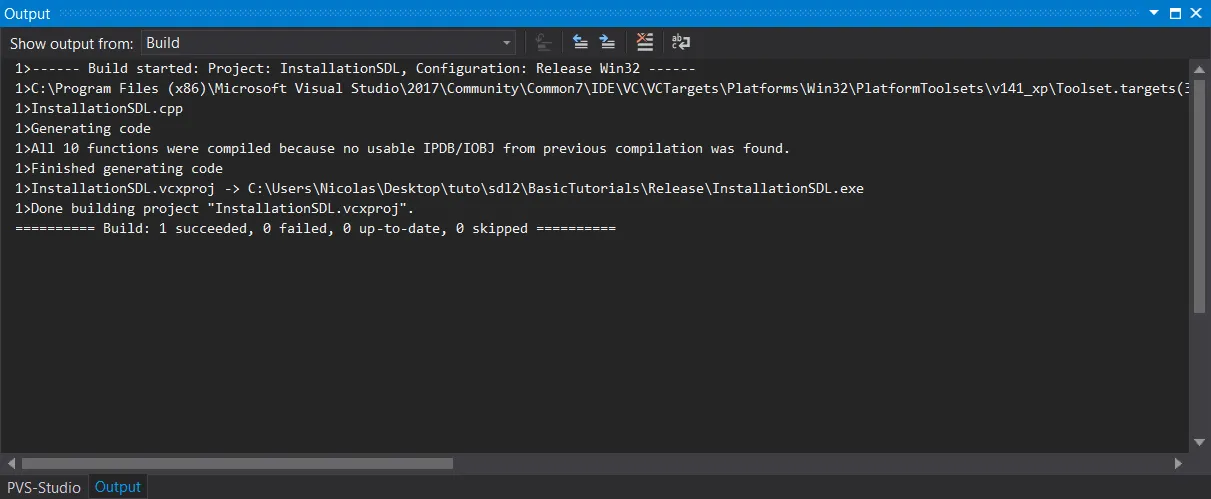 Build SDL2