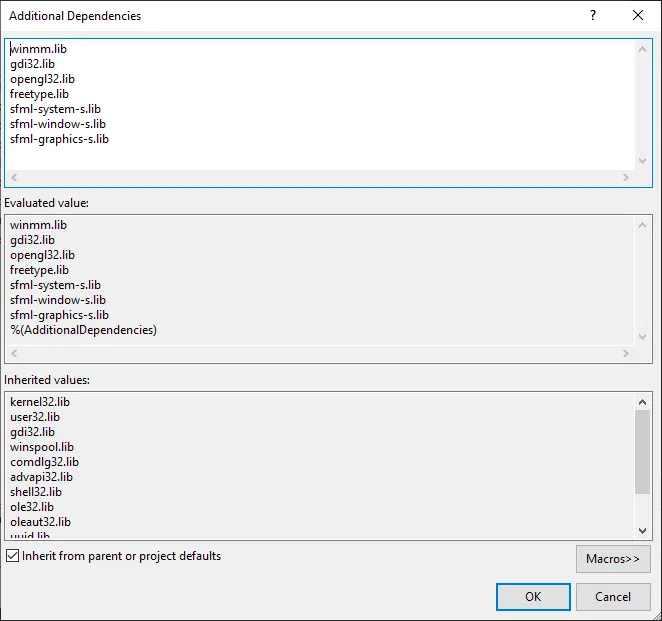 Linking static libraries and dependencies