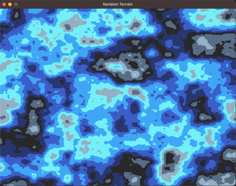 Procedural terrain generation SDL3