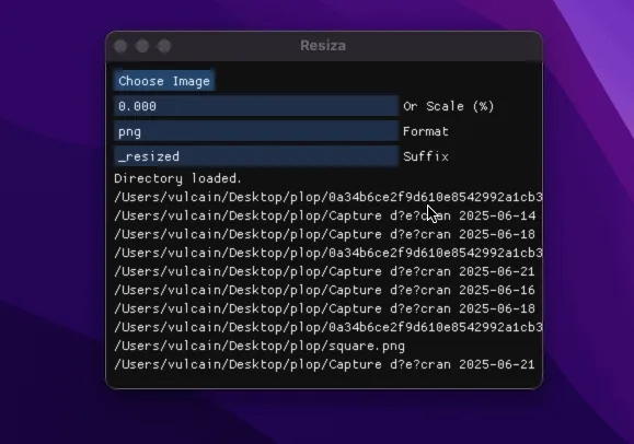 Resiza GIF - Batch image resizing