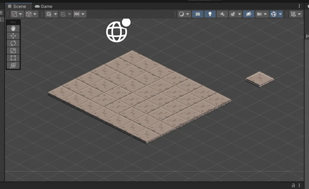 small isometric map