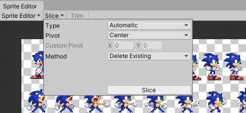 Slice Menu